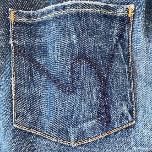 Citizens of Humanity Faye Stretch Low Waist Flare & Wide Full Leg Jeans - Picture 7 of 12